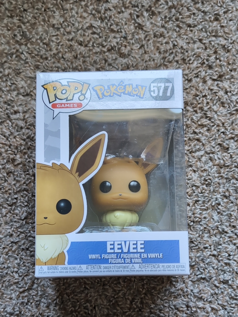 Eevee Funko Pop Doll In Box